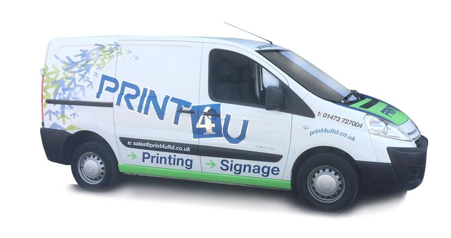 Print4U Ipswich Printers Van